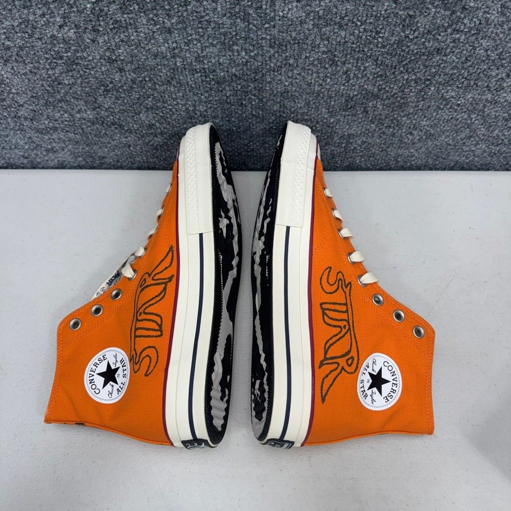 Converse Chuck 70 Hi Come Tees Unisex Mens13/Womens15 Sun Orange High Top - Picture 5 of 11
